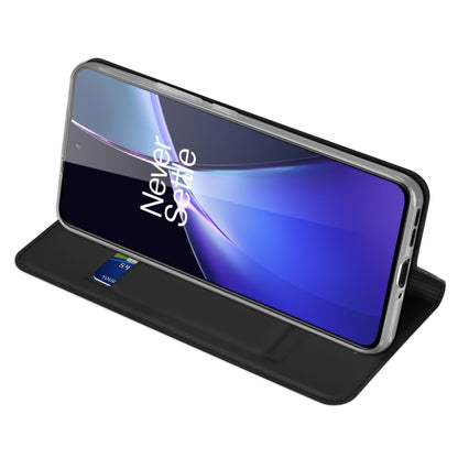 For OnePlus Nord CE4 / OPPO K12 DUX DUCIS Skin Pro Series Horizontal Flip Phone Leather Case(Black) by DUX DUCIS