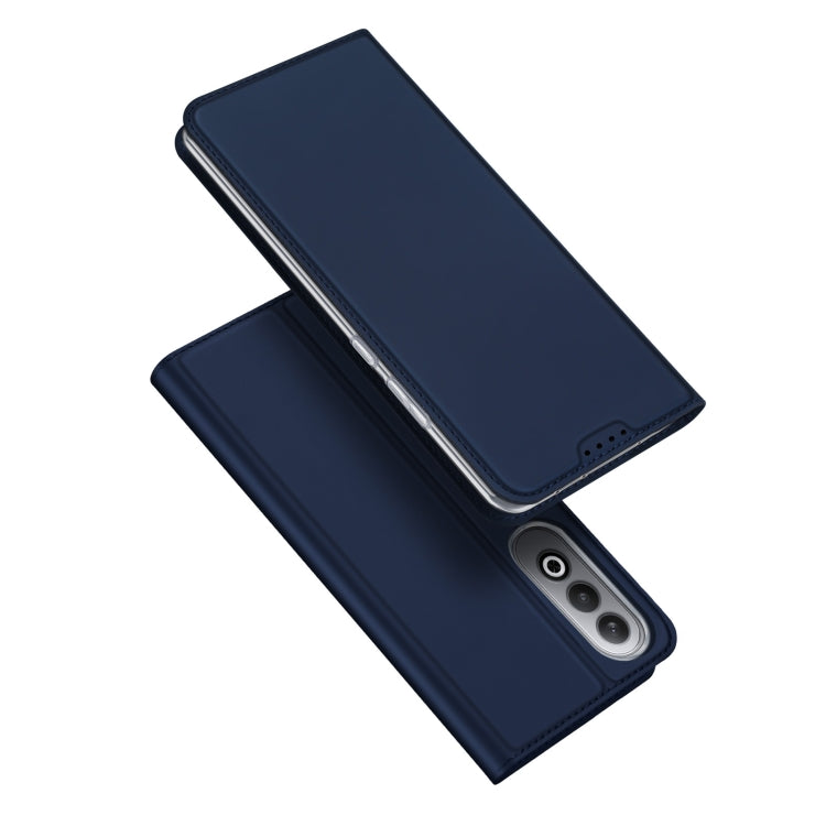 For OnePlus Nord CE4 / OPPO K12 DUX DUCIS Skin Pro Series Horizontal Flip Phone Leather Case(Blue) by DUX DUCIS