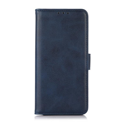 For iPhone 16e Cow Texture Leather Phone Case(Blue) by bashfashion