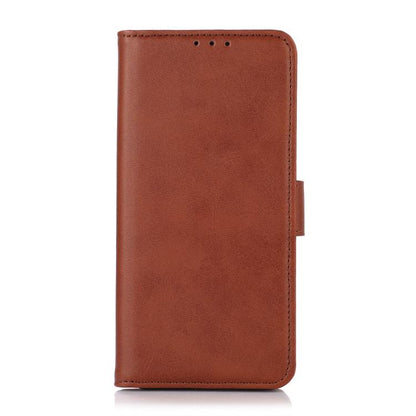 For iPhone 16e Cow Texture Leather Phone Case(Brown) by bashfashion