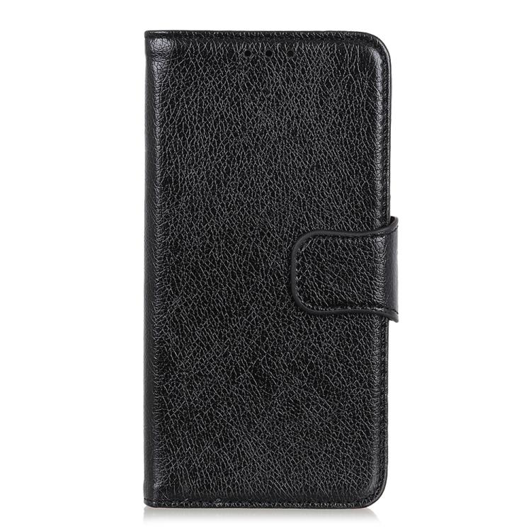 For iPhone 16e Nappa Texture Leather Case(Black) by bashfashion