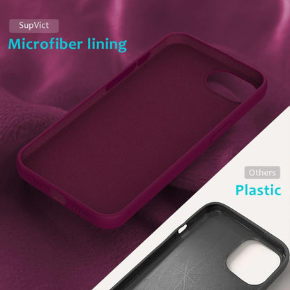 For iPhone 16e Solid Color Silicone Phone Case(Violet) by bashfashion