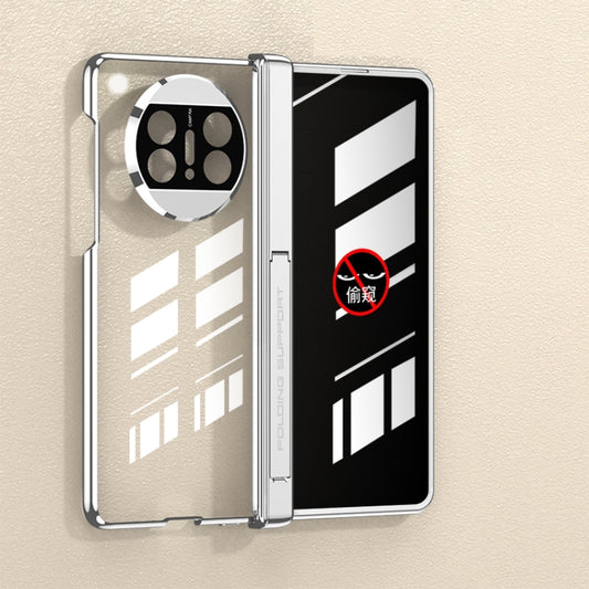 For Huawei Mate X3 GKK Integrated Folding Phantom Privacy Phone Case(Silver) by GKK