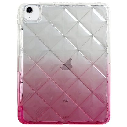 For iPad 2025 / 2022 Gradient Diamond Plaid TPU Tablet Case(Gradient Pink) by bashfashion
