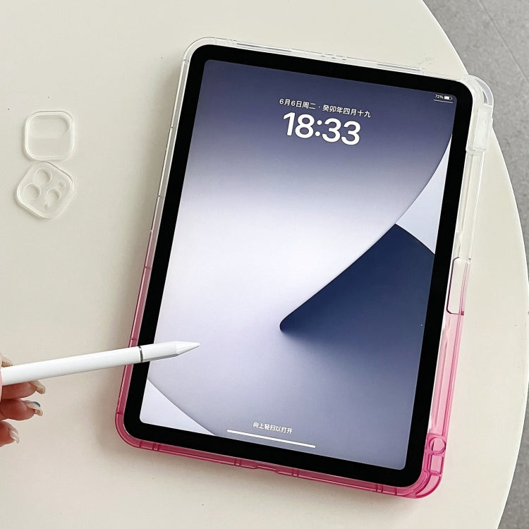 For iPad 2025 / 2022 Gradient Diamond Plaid TPU Tablet Case(Gradient Pink) by bashfashion