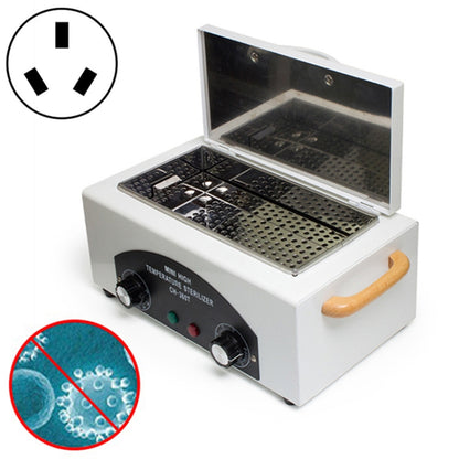 Stainless Steel Household High Temperature Towel Manicure Disinfection Cabinet(UK Plug) by bashfashion