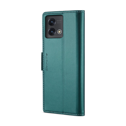 For Motorola Moto G Stylus 5G 2023 CaseMe 023 Butterfly Buckle Litchi Texture RFID Anti-theft Leather Phone Case(Pearly Blue) by CaseMe