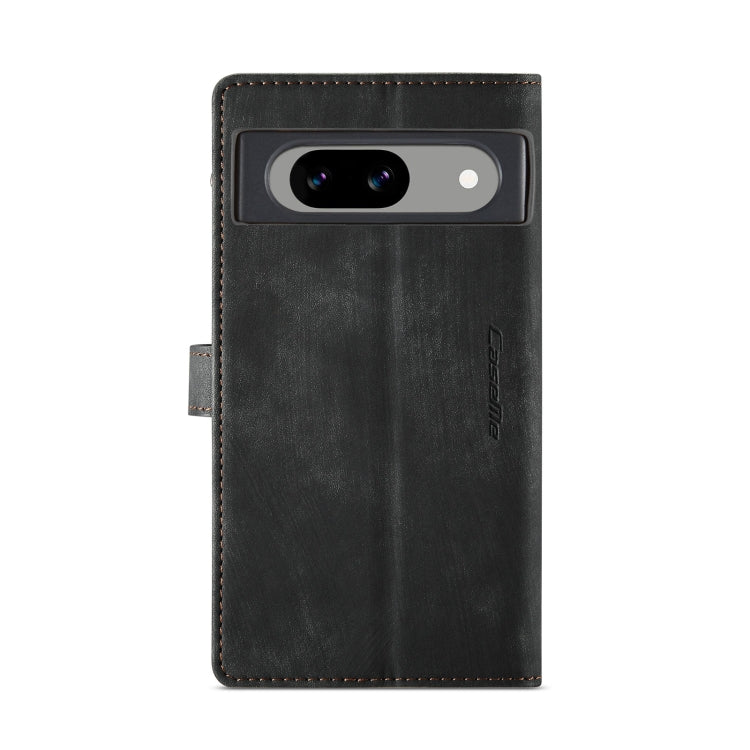 For Google Pixel 8a CaseMe C30 Multifunctional Leather Phone Case(Black) by CaseMe