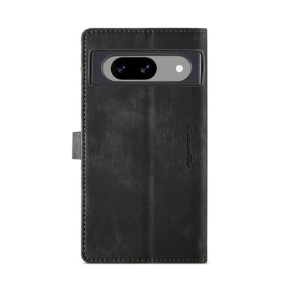 For Google Pixel 8a CaseMe C30 Multifunctional Leather Phone Case(Black) by CaseMe