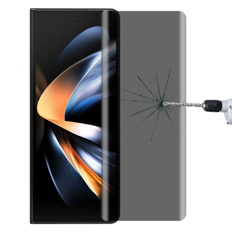 For Samsung Galaxy Z Fold5 Inner Screen Privacy Full Cover Screen Protector Tempered Glass Film by bashfashion