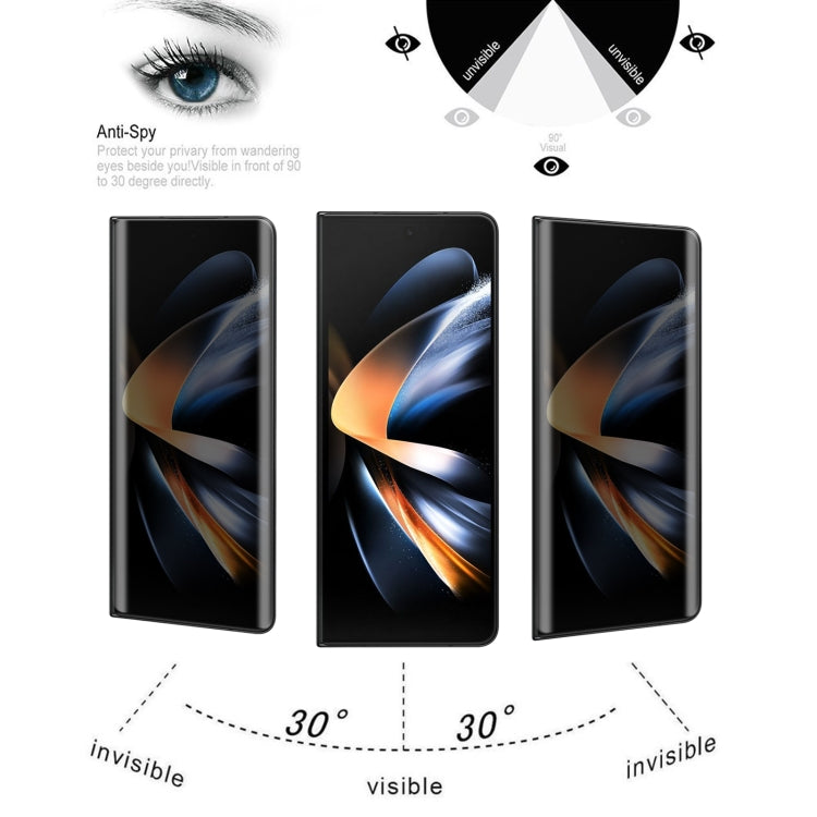 For Samsung Galaxy Z Fold5 Inner Screen Privacy Full Cover Screen Protector Tempered Glass Film by bashfashion