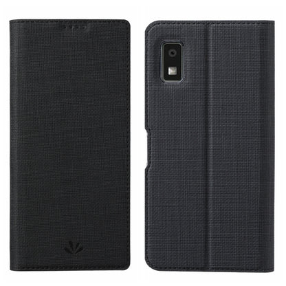 For Sharp Aquos Wish 3 ViLi DMX Series Shockproof TPU + PU Leather Magnetic Attraction Horizontal Flip Case(Black) by ViLi