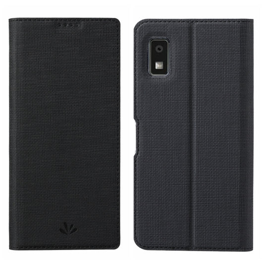 For Sharp Aquos Wish 3 ViLi DMX Series Shockproof TPU + PU Leather Magnetic Attraction Horizontal Flip Case(Black) by ViLi