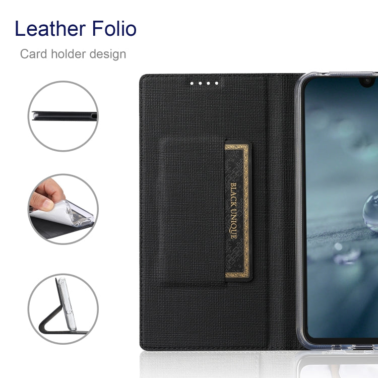 For Sharp Aquos Wish 3 ViLi DMX Series Shockproof TPU + PU Leather Magnetic Attraction Horizontal Flip Case(Black) by ViLi