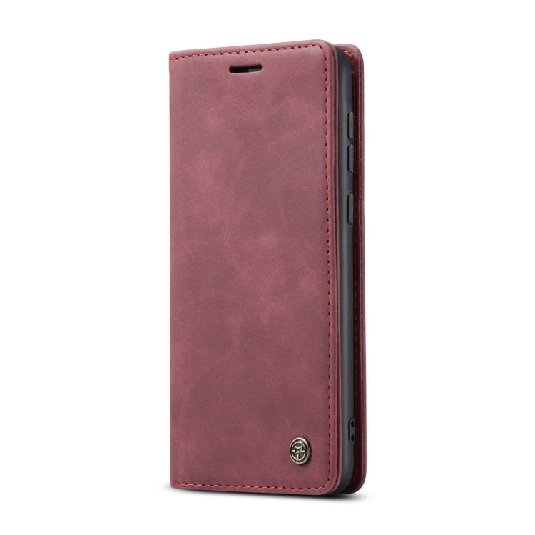 For Huawei Mate 60 CaseMe 013 Multifunctional Horizontal Flip Leather Phone Case(Wine Red) by CaseMe