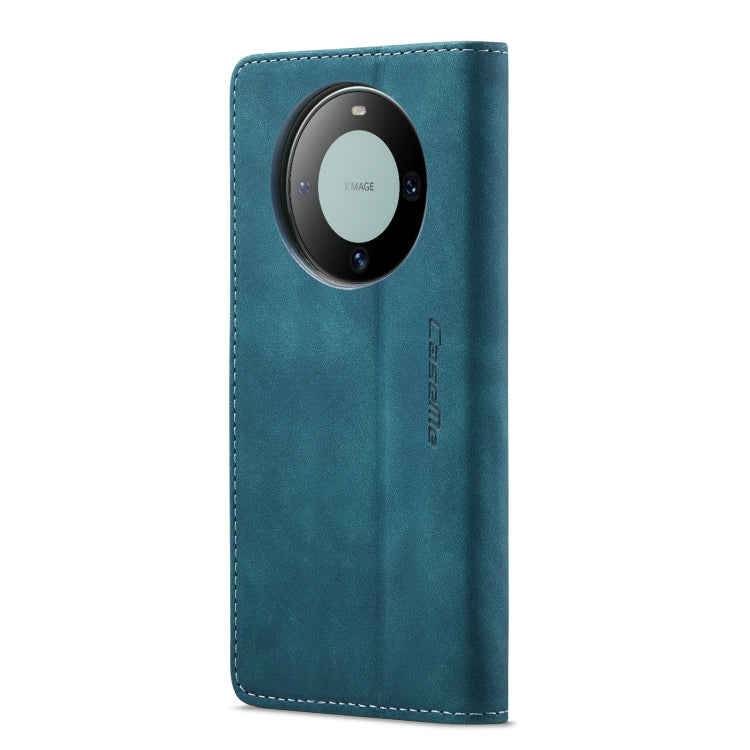 For Huawei Mate 60 CaseMe 013 Multifunctional Horizontal Flip Leather Phone Case(Blue) by CaseMe