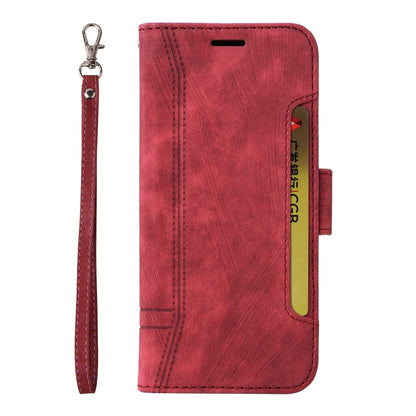 For iPhone 15 Pro BETOPNICE Dual-side Buckle Leather Phone Case(Red) by BETOPNICE