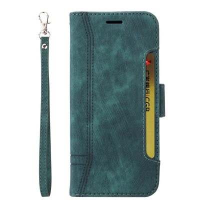 For iPhone 15 Plus BETOPNICE Dual-side Buckle Leather Phone Case(Green) by BETOPNICE