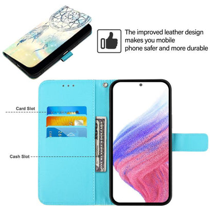 For iPhone 16e 3D Painting Horizontal Flip Leather Phone Case(Dream Wind Chimes) by bashfashion