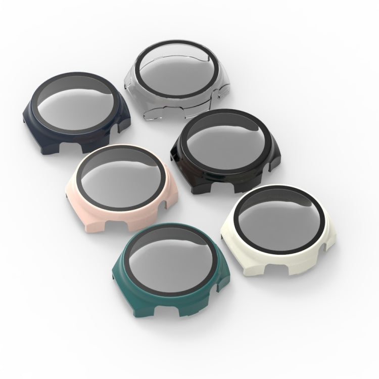 For Huawei Watch 4 Pro Tempered Film + PC Integrated Watch Protective Case(Transparent) by bashfashion