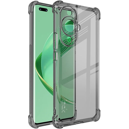 For Huawei nova 11 Pro / nova 11 Ultra imak Shockproof Airbag TPU Phone Case(Transparent Black) by imak