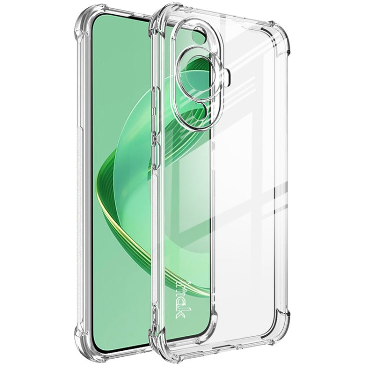 For Huawei nova 11 imak Shockproof Airbag TPU Phone Case(Transparent) by imak