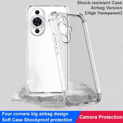 For Huawei nova 11 imak Shockproof Airbag TPU Phone Case(Transparent) by imak