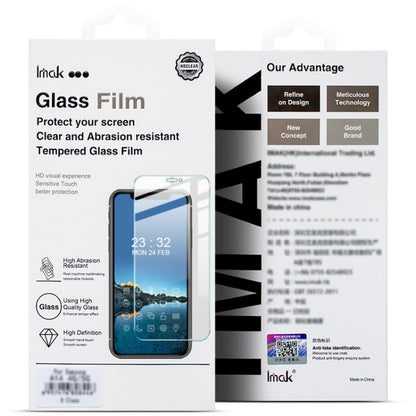 For Google Pixel 8a imak H Series Tempered Glass Film by imak