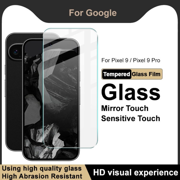 For Google Pixel 9 Pro / 9 imak H Series Tempered Glass Film by imak