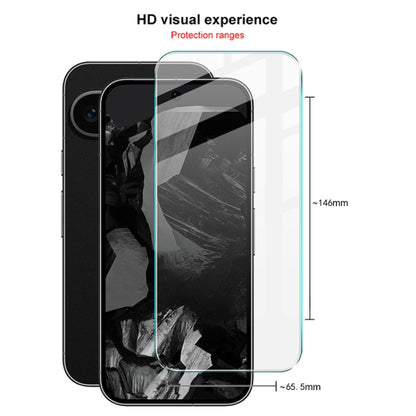 For Google Pixel 9 Pro / 9 imak H Series Tempered Glass Film by imak