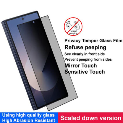 For Samsung Galaxy Z Fold7 5G imak HD Full Screen Privacy Tempered Glass Protective Film, Phone Case Edition by imak