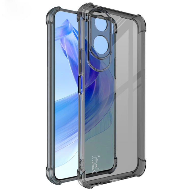 For Honor X50i 5G / 90 Lite 5G imak Shockproof Airbag TPU Phone Case(Transparent Black) by imak