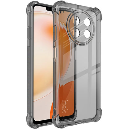 For Huawei Enjoy 60X imak Shockproof Airbag TPU Phone Case(Transparent Black) by imak