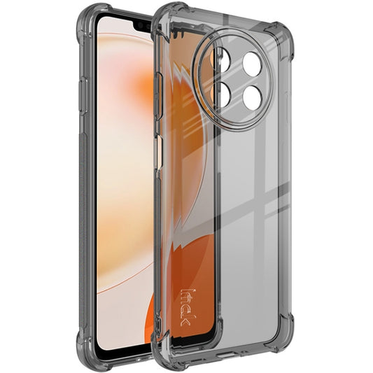 For Huawei Enjoy 60X imak Shockproof Airbag TPU Phone Case(Transparent Black) by imak