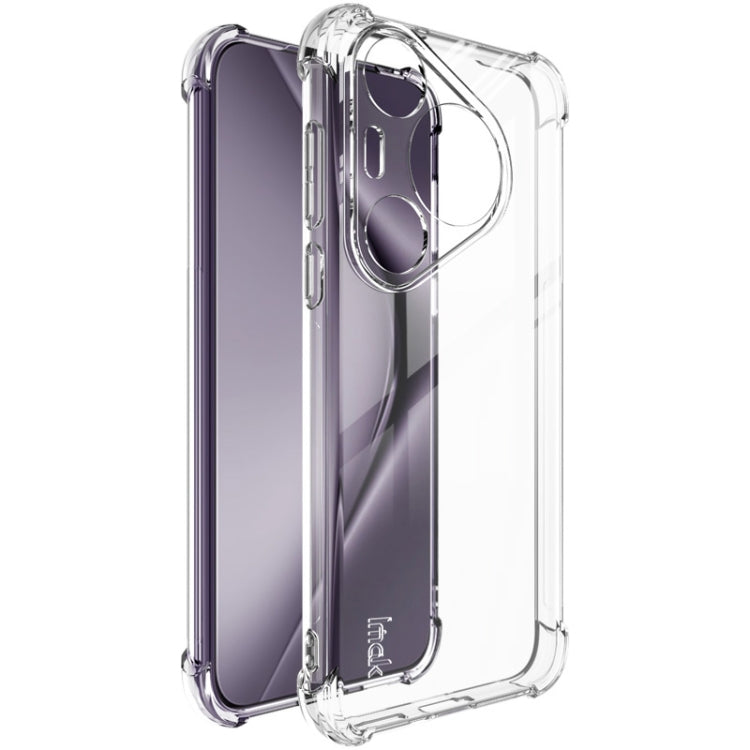 For Huawei Pura 70 Pro / 70 Pro+ imak Shockproof Airbag TPU Phone Case(Transparent) by imak