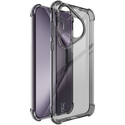 For Huawei Pura 70 Pro / 70 Pro+ imak Shockproof Airbag TPU Phone Case(Transparent Black) by imak