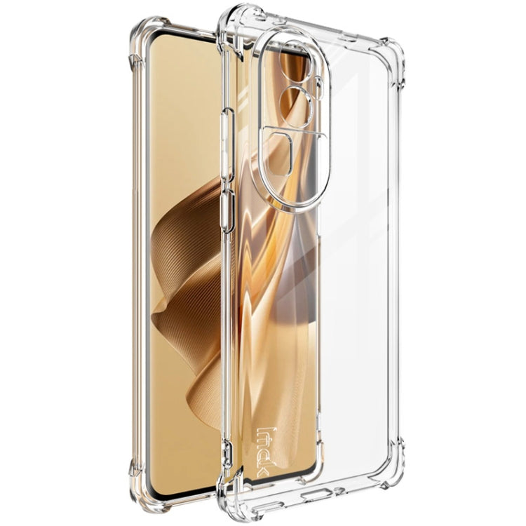 For OPPO Reno10 Pro+ 5G imak Shockproof Airbag TPU Phone Case(Transparent) by imak