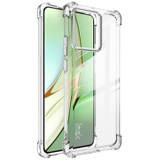 For Motorola Edge 40 5G imak Shockproof Airbag TPU Phone Case(Transparent) by imak