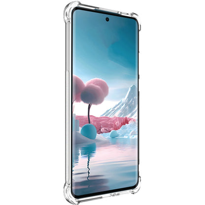 For Motorola Edge 40 Neo imak Shockproof Airbag TPU Phone Case(Transparent) by imak