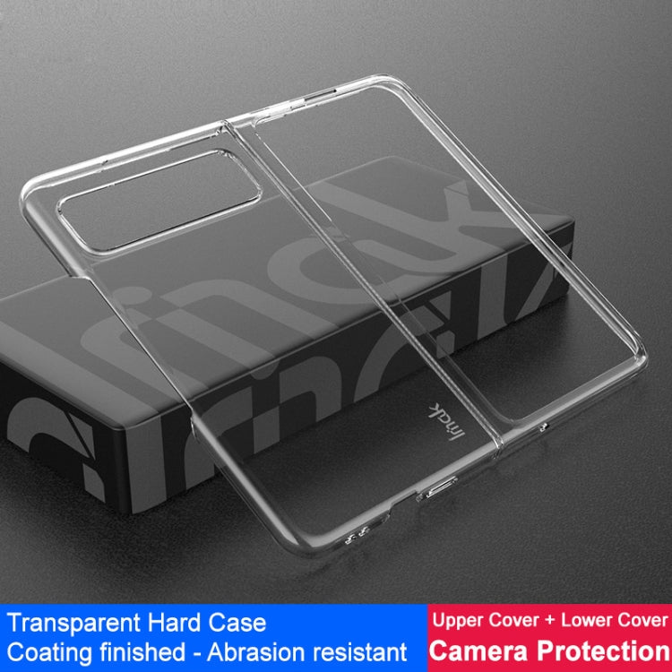 For Google Pixel Fold IMAK Wing II Wear-resisting Crystal Protective Case by imak