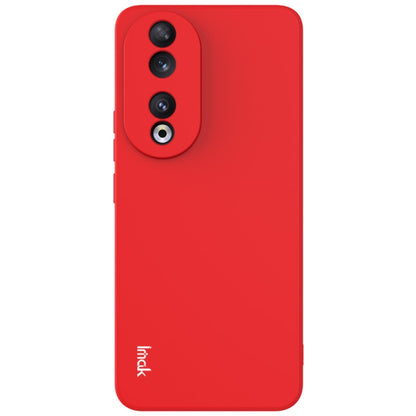 For Honor 90 5G imak UC-4 Series Straight Edge TPU Phone Case(Red) by imak