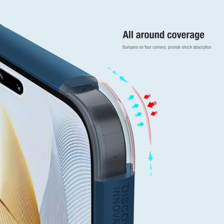 For Honor 90 Pro NILLKIN Frosted Shield Pro PC + TPU Phone Case(Green) by NILLKIN