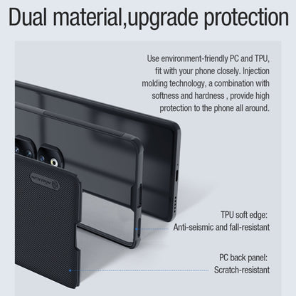 For Honor 90 Pro NILLKIN Frosted Shield Pro Magnetic Phone Case(Black) by NILLKIN