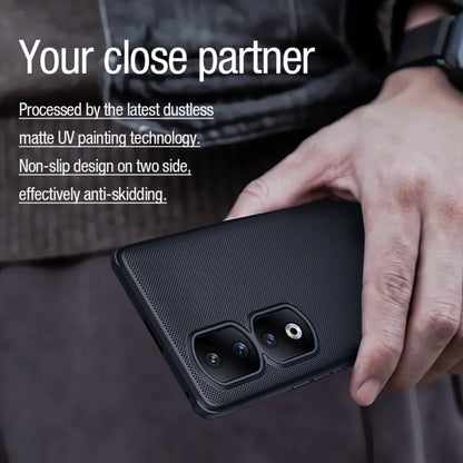 For Honor 90 Pro NILLKIN Frosted Shield Pro Magnetic Phone Case(Black) by NILLKIN