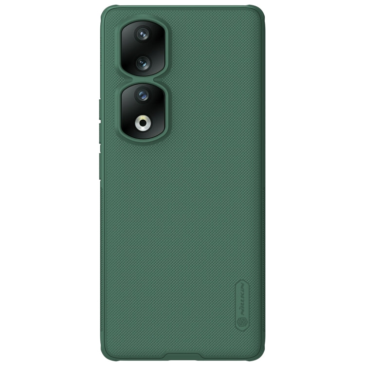For Honor 90 Pro NILLKIN Frosted Shield Pro Magnetic Phone Case(Green) by NILLKIN