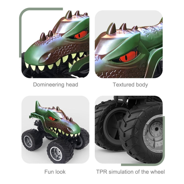 JJR/C Q148 2.4G Dinosaur Climbing Remote Control Car Monster Truck(Dark Brown) by JJR/C