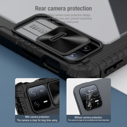 For Xiaomi Pad 6 / Pad 6 Pro NILLKIN Bumper Pro Camshield Tablet Leather Case(Black) by NILLKIN