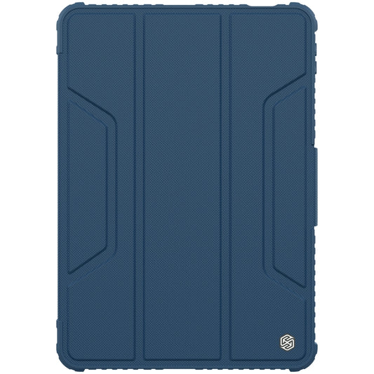For Xiaomi Pad 6 / Pad 6 Pro NILLKIN Bumper Pro Camshield Tablet Leather Case(Blue) by NILLKIN