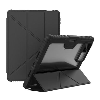 For Xiaomi Pad 7 / Pad 7 Pro NILLKIN Bumper Pro Camshield Tablet Leather Case(Black) by NILLKIN