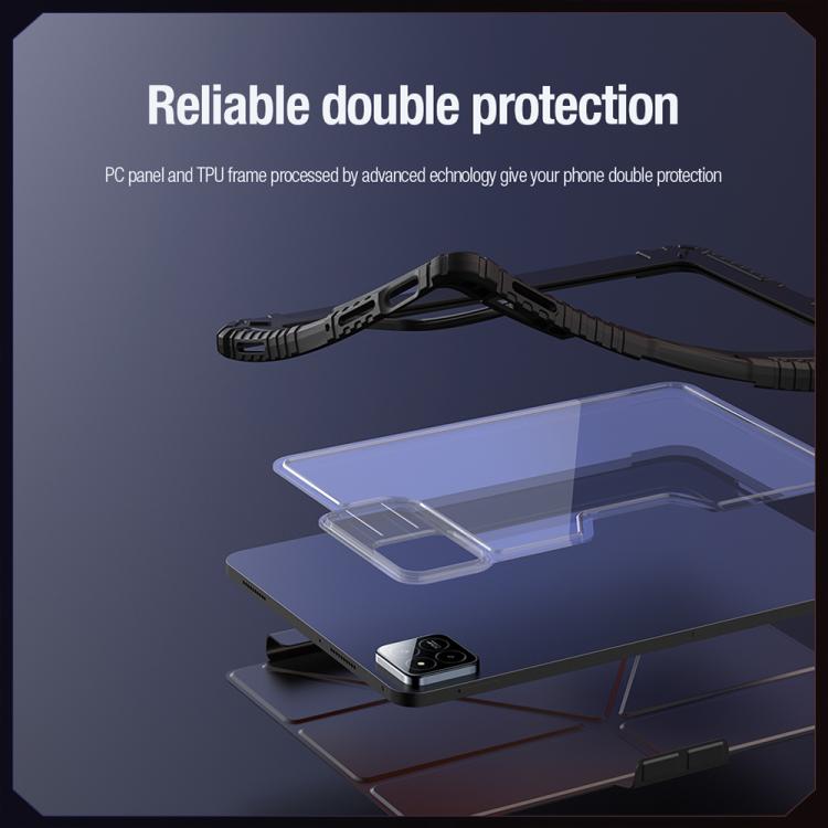 For Xiaomi Pad 7 / Pad 7 Pro NILLKIN Bumper Pro Camshield Tablet Leather Case(Black) by NILLKIN